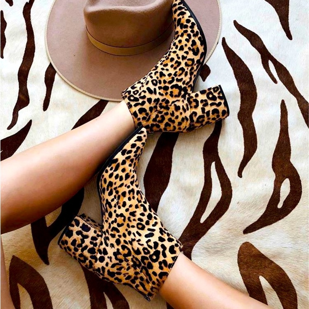 Steve Madden | Jillian booties | Leopard | Size 6.5